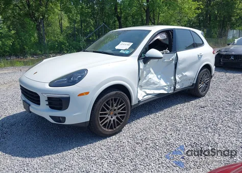 2017 Porsche Cayenne Platinum Edition from USA, damaged, VIN WP1AA2A25HKA83825